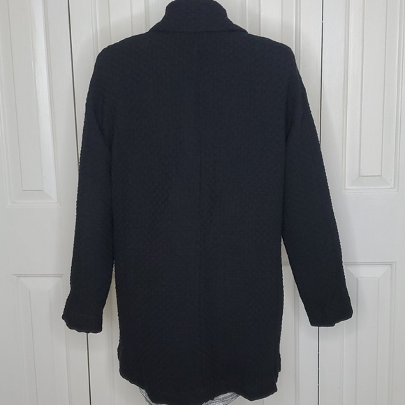 EILEEN FISHER Black Cardigan Sweater - Picture 6 of 8